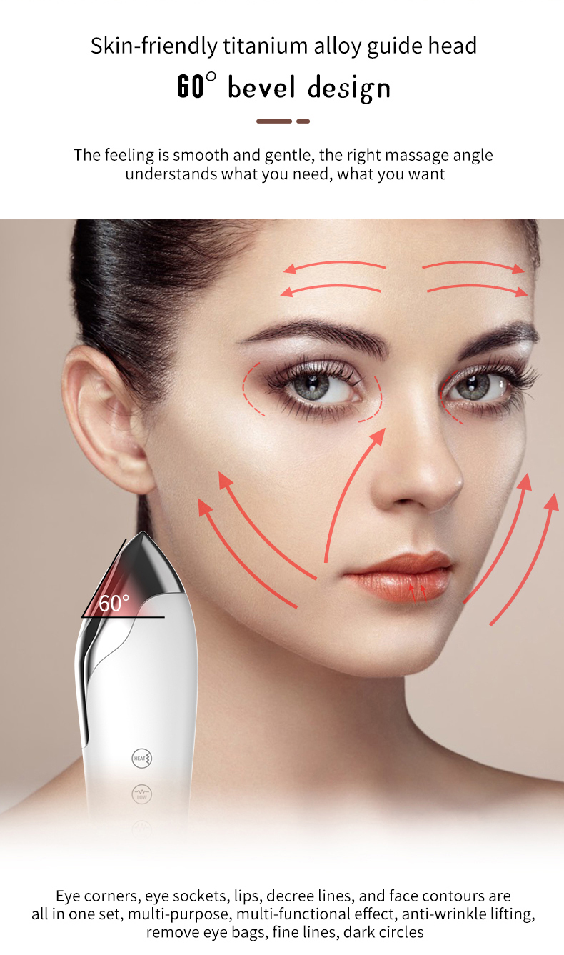 Masqueur d''yeux portable vibrant relaxant musical rechargeable intelligent
