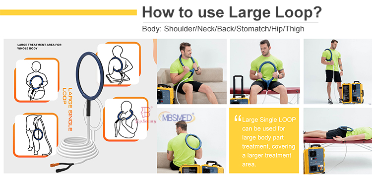 Équipement de thérapie physique Physio Magneto PMST LOOP Machine PEMF PEMF LOOP