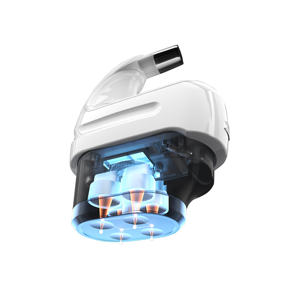 1 000 000 tirs 8D Refroidissement par glace HIFU 5D Smas Lifting Soin de la peau Machine de beauté