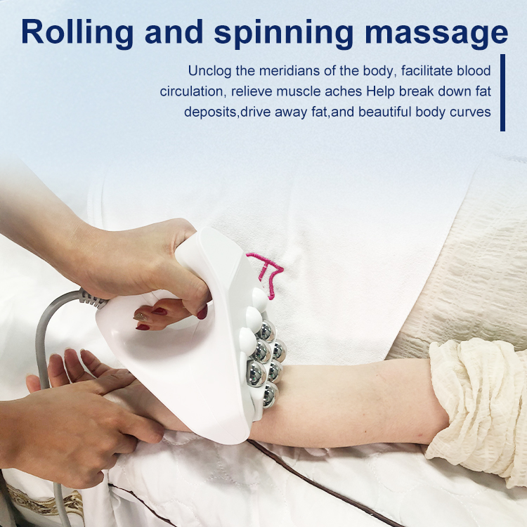 Appareil de massage chauffant Endosfera avec rouleau pour détendre les muscles et vibrer, machine de fitness et de slimming du corps