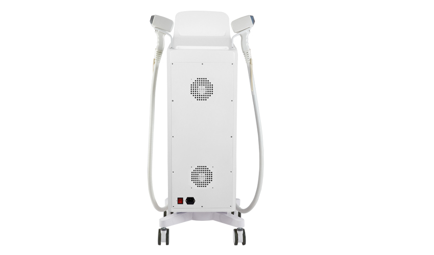 Machine de beauté pour l''épilation au laser à diode 808Nm à 3 longueurs d''onde et doubles poignées