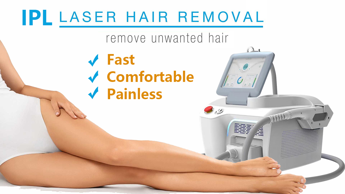 Nouvelle machine d''épilation à lumière pulsée intense de type IPL