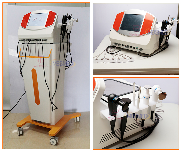 Thérapie Indiba Tecar 448KHZ pour le soulagement de la douleur, stimulateur musculaire électrofréquence Indiba, machine de physiothérapie pour sculpter le corps