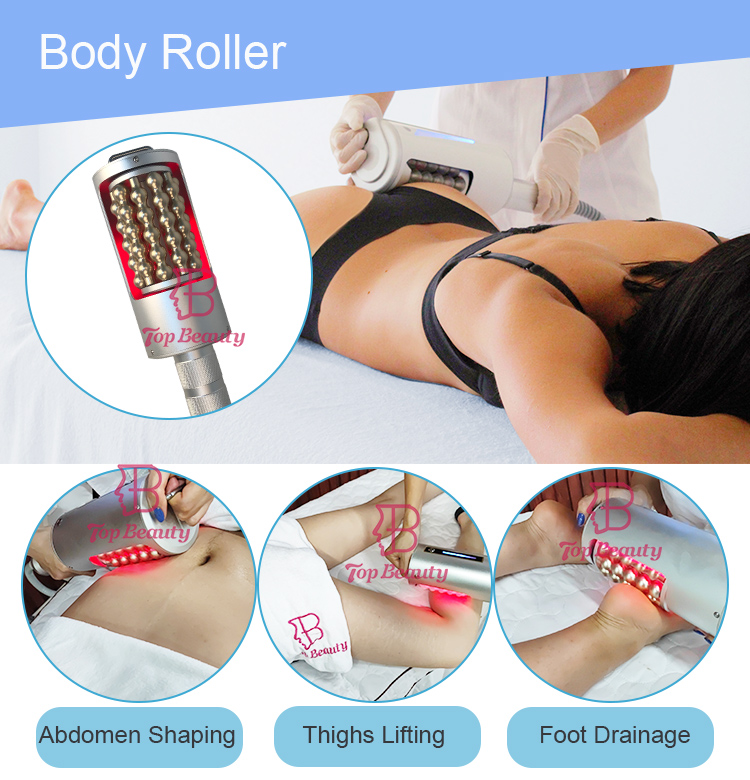 Machine de massage à rouleaux endosphères pour le visage et le corps 2 en 1