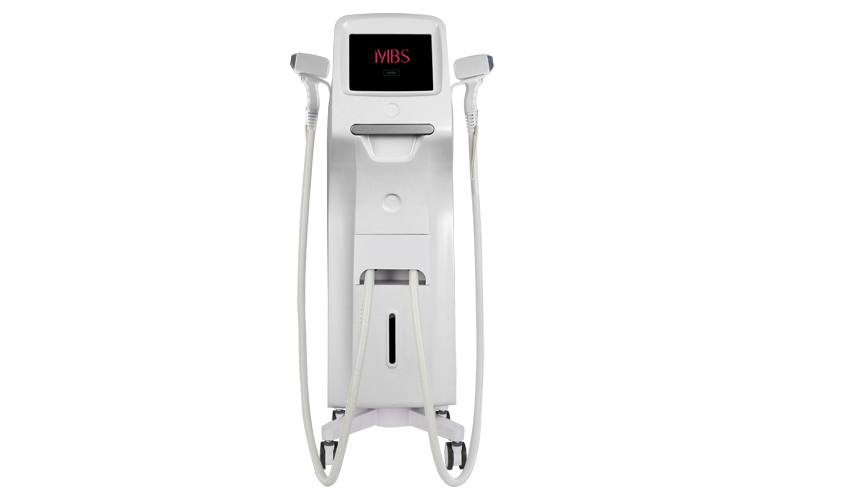 Machine de beauté pour l''épilation au laser à diode 808Nm à 3 longueurs d''onde et doubles poignées