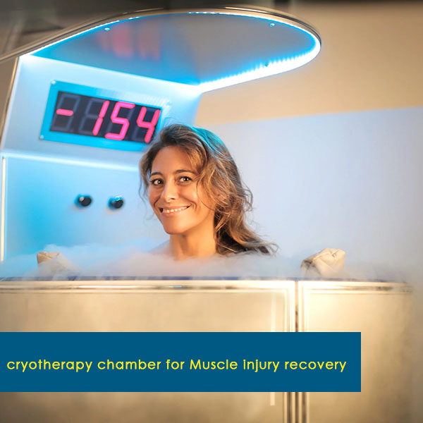 Appareil de cryothérapie cryosauna de physiothérapie pour la récupération des blessures musculaires