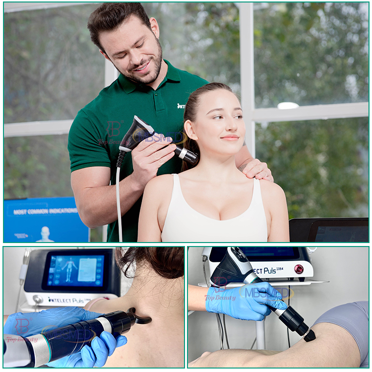 Thérapie par ondes de choc acoustiques radiales pulsées Oceanus Physio Pro