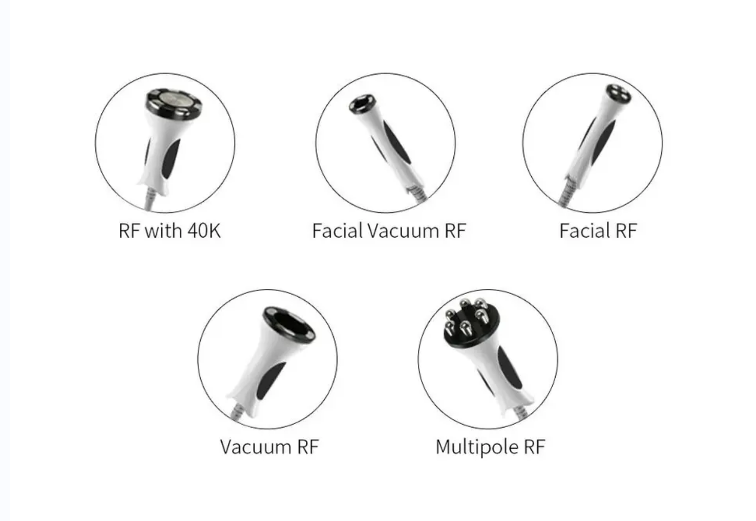 Machine d''amincissement corporel par système de cavitation sous vide à rotation à 360° RF