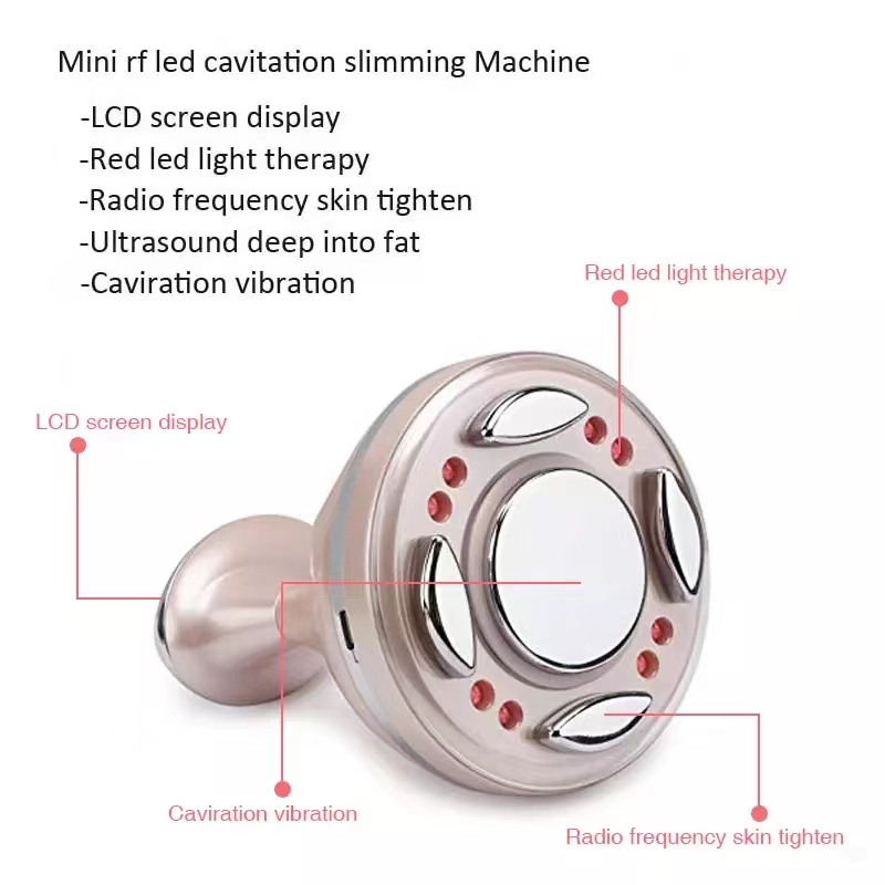 Machine de mise en forme du corps la plus récente, appareil de suppression de la cellulite par cavitation Rf et amincissement
