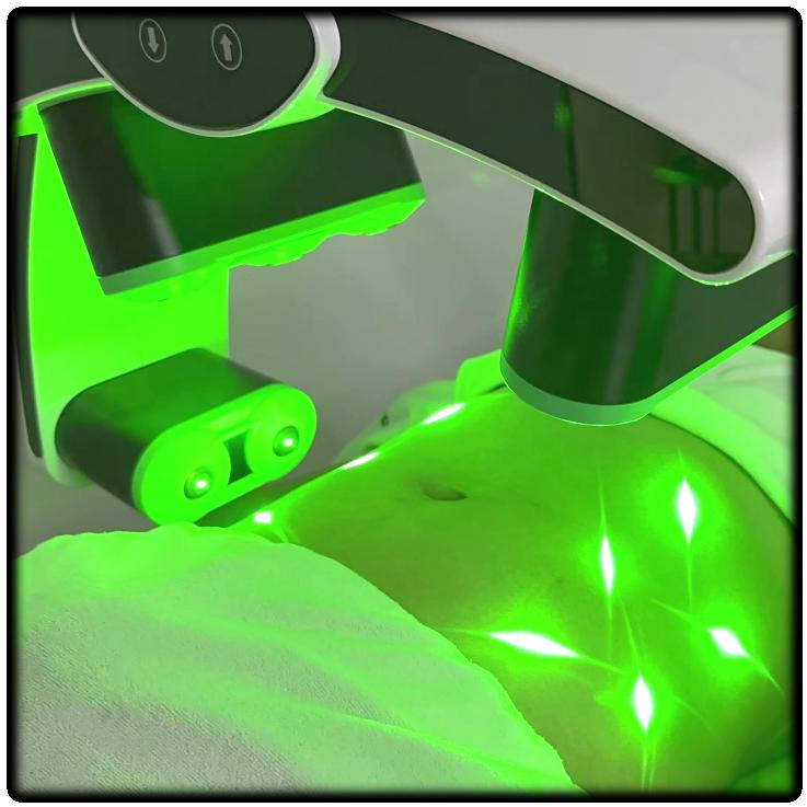 Machine laser minceur à diode 532nm non invasive en forme 6D pour élimination des graisses et perte de poids corporel