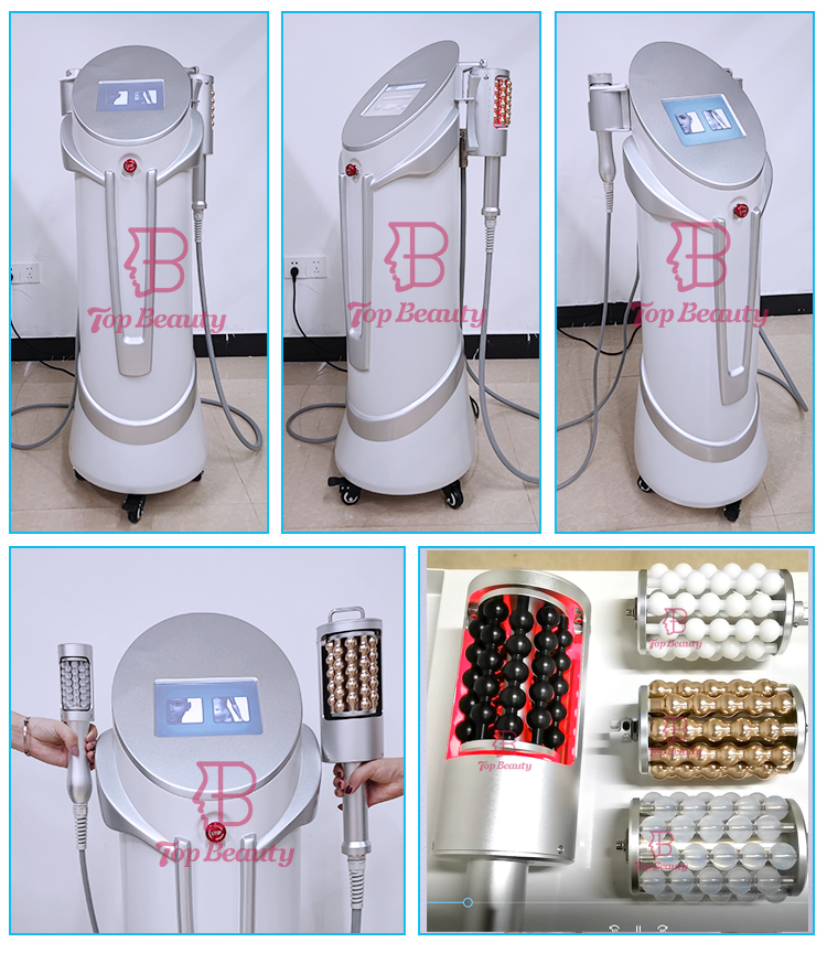 Machine de massage à rouleaux endosphères pour le visage et le corps 2 en 1