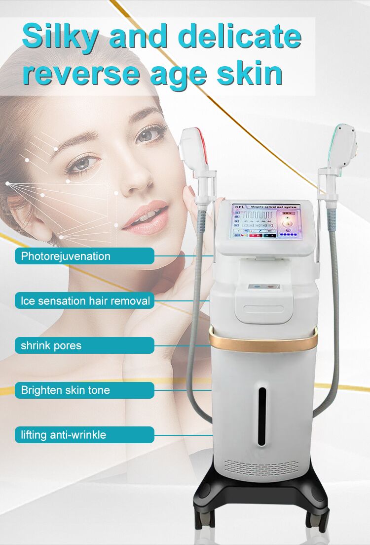 Machine de dépilation à diode DPL, rajeunissement de la peau, lifting anti-rides et machine de beauté