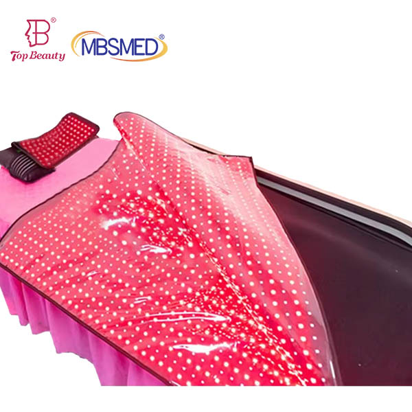 Thérapie par lumière infrarouge pour perte de poids 660nm 850nm tapis de thérapie par lumière rouge pour le corps entier