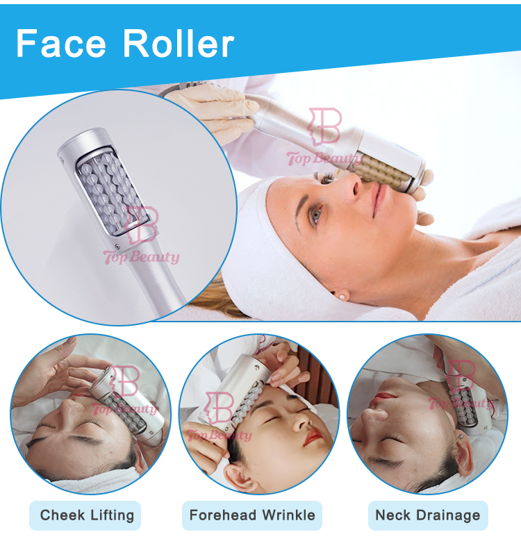 Machine de massage à rouleaux endosphères pour le visage et le corps 2 en 1