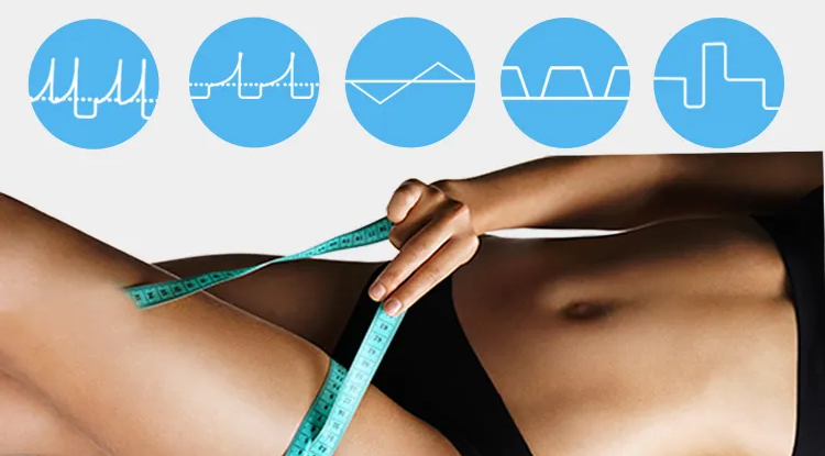 Appareil portable de cryolipolyse pour maigrir et éliminer la cellulite, plaques cryo avec EMS