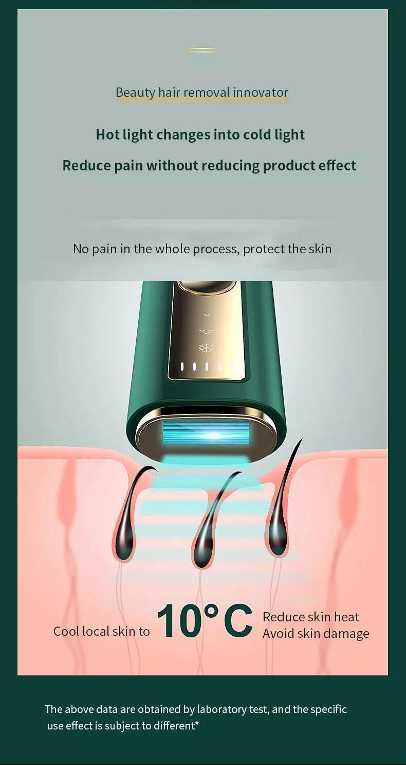 Mini Appareil Domestique Permanent Ipl Laser Épilation Instrument Appareil Domestique Permanent Laser Ipl Épilation