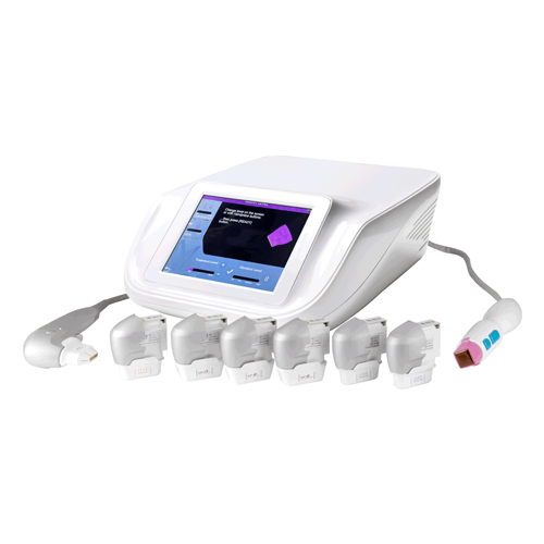 Appareil de raffermissement de la peau 2024, machine de lifting facial HIFU et de rajeunissement de la peau RF 2 en 1 Flx