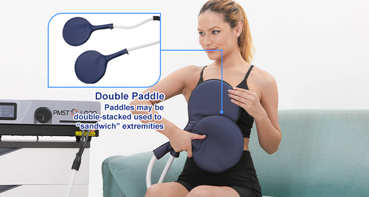 Appareil de thérapie par champ électromagnétique Pemf Thérapie magnétique Double Tampons Tapis de massage corporel complet Pemf