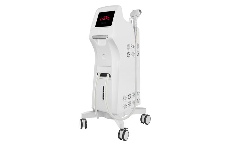 Machine de beauté pour l''épilation au laser à diode 808Nm à 3 longueurs d''onde et doubles poignées