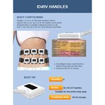 Appareil 3 en 1 pour salon utilisant Trusculpt Id Flex Rf pour le contournement du corps et la sculpture corporelle, traitement de la cellulite à 2mhz et réduction des graisses avec la machine Trufat