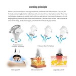 Machine d''amincissement corporel par système de cavitation sous vide à rotation à 360° RF