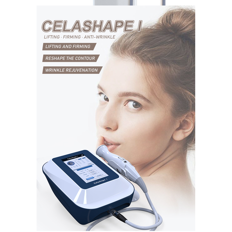 Équipement de beauté faciale à 5 têtes Radiofréquence RF Lifting et raffermissement du visage Élimination des rides Raffermissement de la peau Machine RF