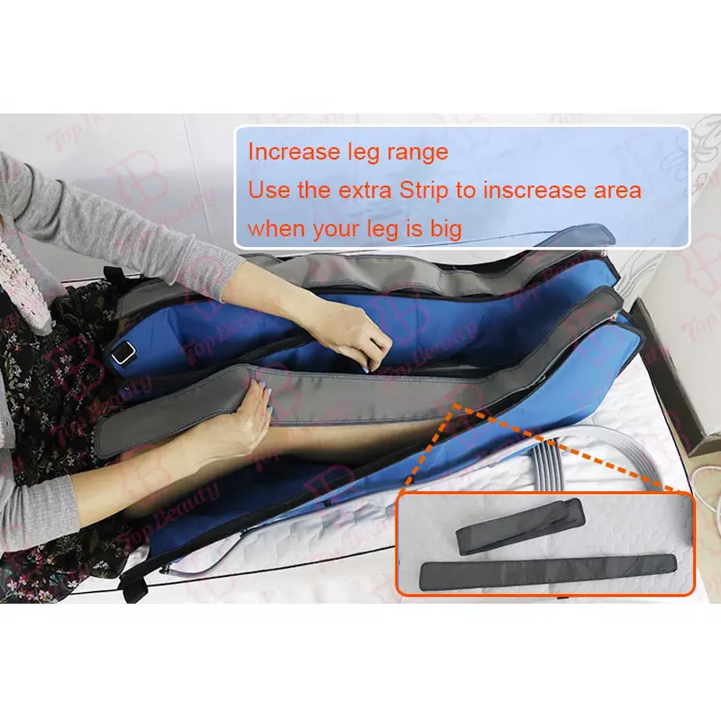 Bottes professionnelles de pressothérapie pour drainage lymphatique machine massage