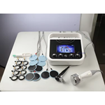 Stimulateur musculaire EMS pour l''amincissement du corps, machine de thérapie par électrostimulation à ondes russes et cupping mammaire sous vide
