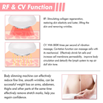 Appareil minceur à domicile Rf portable Ems Led Photon pour le corps Machine de beauté pour salon de beauté