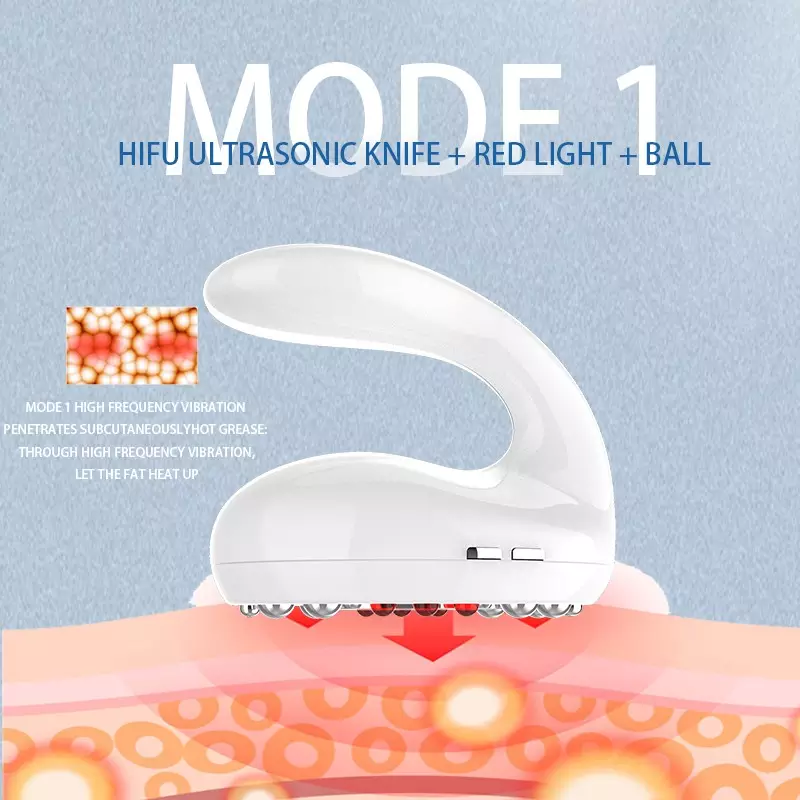 Mini 4 en 1 HIFU Rf 40k Machine de Perte de Poids Instrument de Combustion des Graisses Équipement de Beauté pour l''Amincissement du Corps Nouveaux Produits