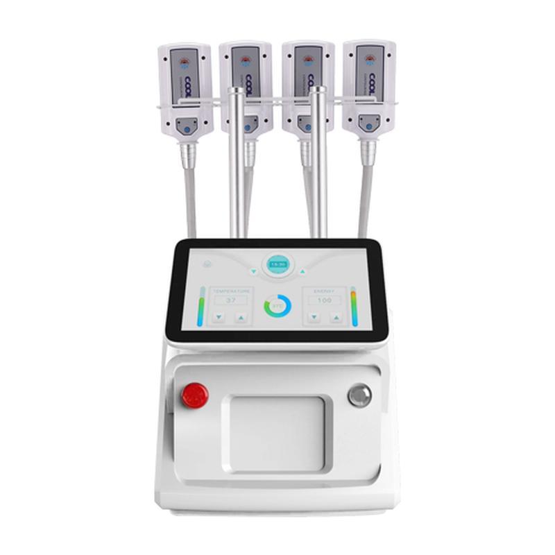 2023 Nouvelle machine EMS de congélation des graisses avec plaques de refroidissement Cryo pour l''amincissement du ventre Cryolipolyse sans douleur