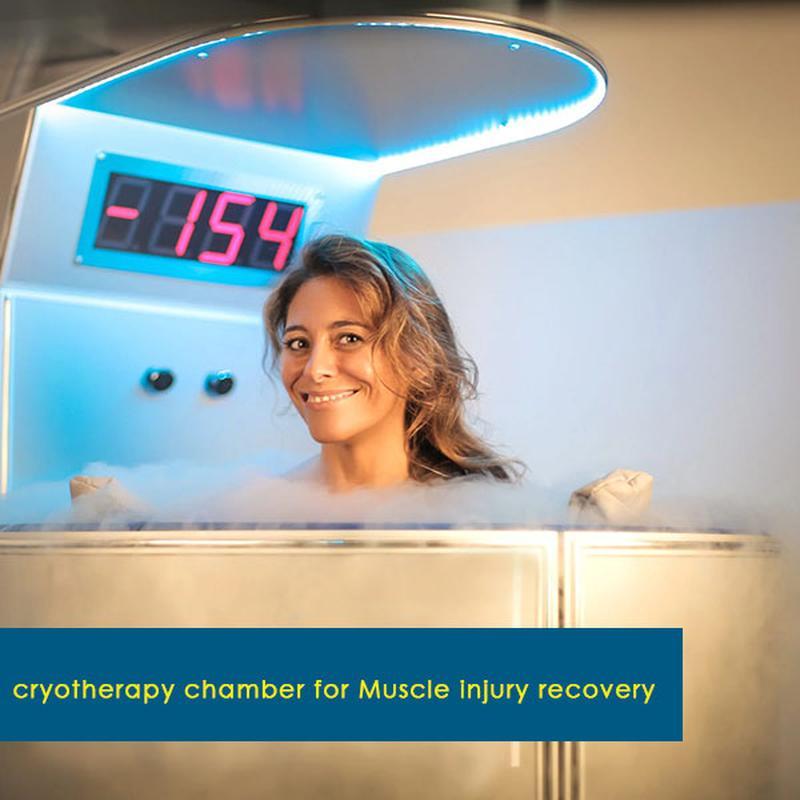 Appareil de cryothérapie cryosauna de physiothérapie pour la récupération des blessures musculaires
