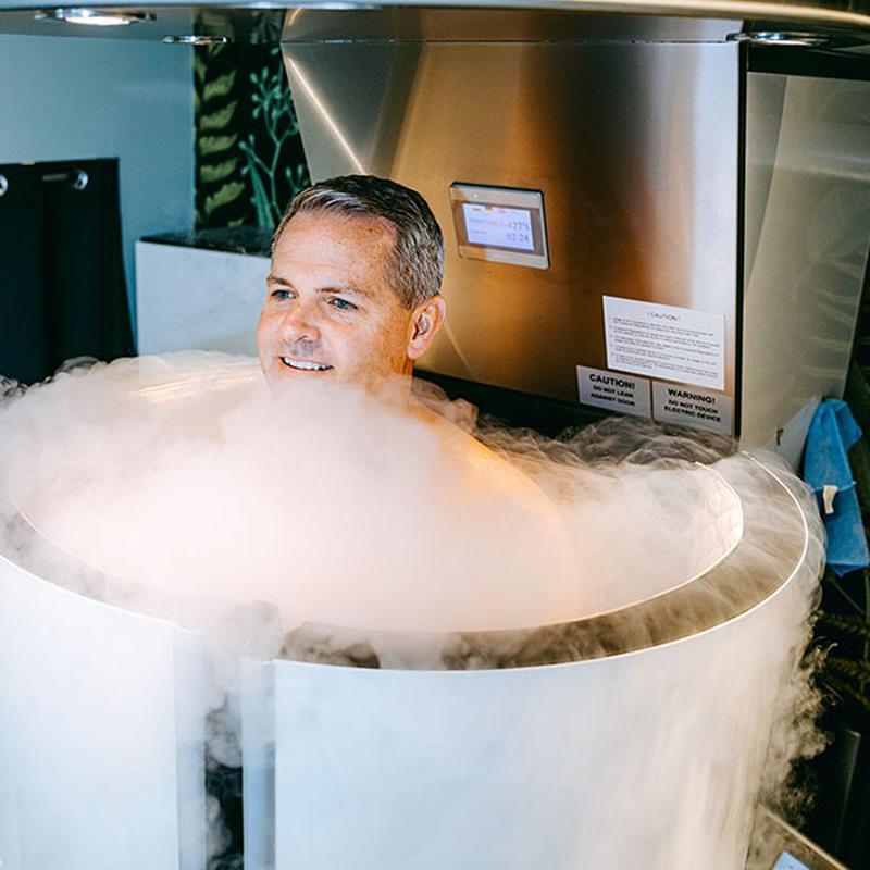 Appareil de cryothérapie cryosauna de physiothérapie pour la récupération des blessures musculaires
