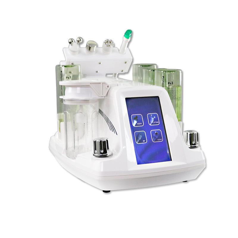 Machine Hydra Dermabrasion Faciale 4 en 1 Ultrasonique Petite Machine de Peeling à Bulles Équipement de Beauté