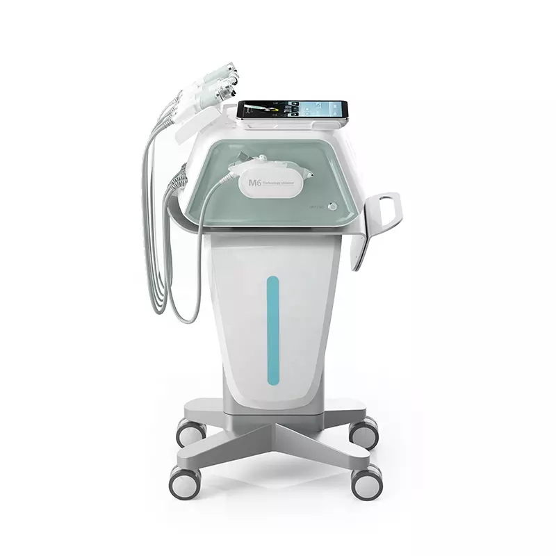 Appareil de nettoyage facial sous vide jet peel aqua 6 en 1 et hydro dermabrasion pour SPA