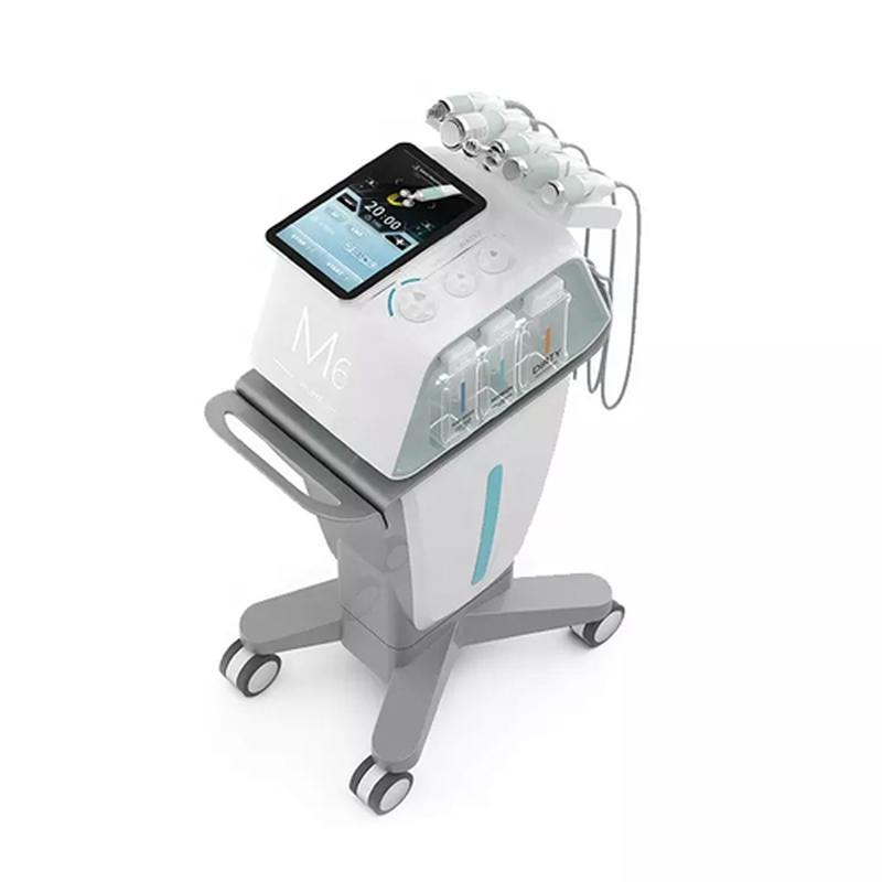 Appareil de nettoyage facial sous vide jet peel aqua 6 en 1 et hydro dermabrasion pour SPA
