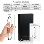 Masqueur d''yeux portable vibrant relaxant musical rechargeable intelligent