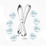 Masqueur d''yeux portable vibrant relaxant musical rechargeable intelligent
