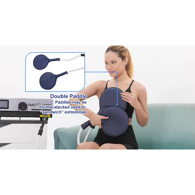 Appareil de thérapie par champ électromagnétique Pemf Thérapie magnétique Double Tampons Tapis de massage corporel complet Pemf