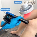 Équipement de physiothérapie au laser à onde de choc magnétique 3 en 1