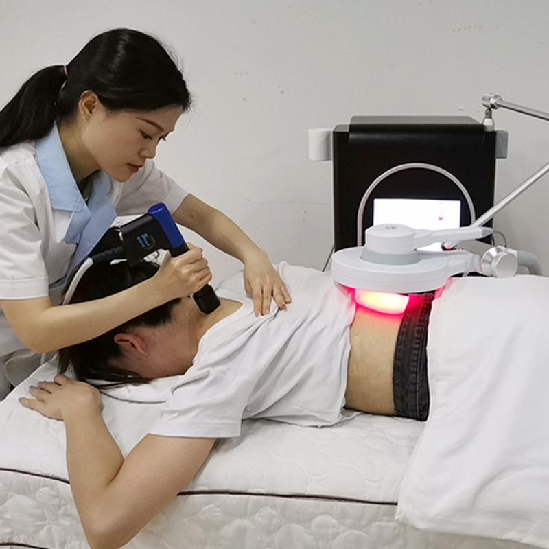 Équipement de physiothérapie au laser à onde de choc magnétique 3 en 1