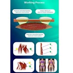 Machine de mise en forme corporelle par stimulation musculaire électrique Trusculpt ID + Flex EMS professionnelle