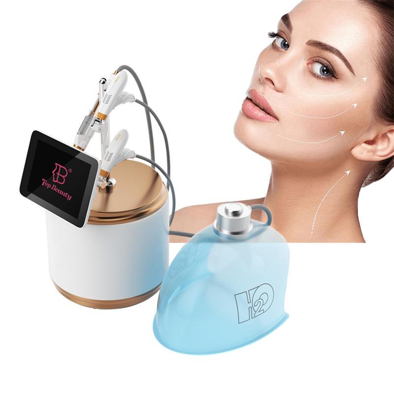 Fabricant professionnel Masque de thérapie à oxygène pour le visage en Corée 1:1 Dôme O2Toderm Oxgen Spray Jet Peel Machine faciale à oxygène