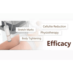 Machine de radiofréquence Mmfu Cyclone Rf Lifting facial indolore Machine Rf pour raffermir la peau et supprimer les rides