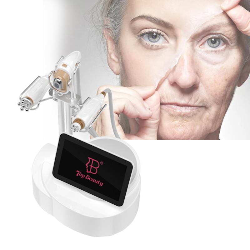 Machine de radiofréquence Mmfu Cyclone Rf Lifting facial indolore Machine Rf pour raffermir la peau et supprimer les rides