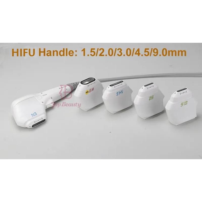 Nouvelle technologie HIFU RF Appareil de beauté à ultrasons Rf 10 cartouches pour raffermir la peau et meilleur anti-rides