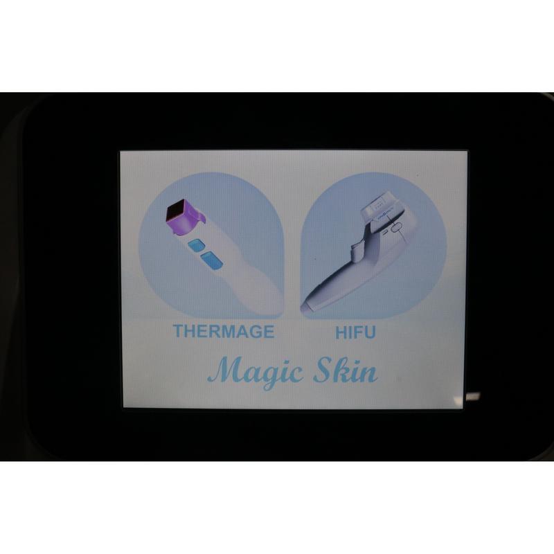 Appareil de raffermissement de la peau 2024, machine de lifting facial HIFU et de rajeunissement de la peau RF 2 en 1 Flx