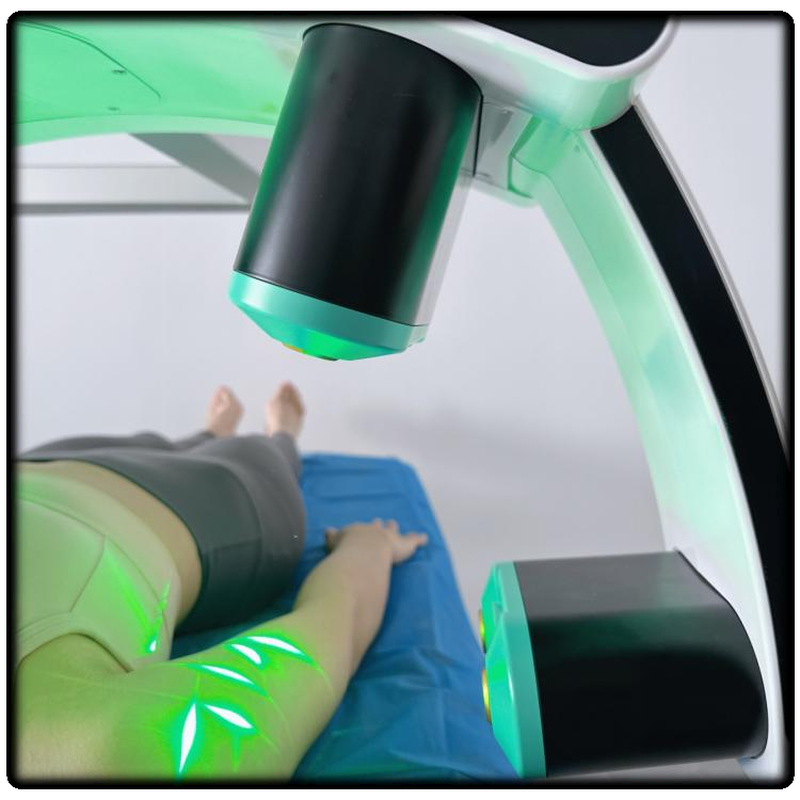 Machine laser minceur à diode 532nm non invasive en forme 6D pour élimination des graisses et perte de poids corporel
