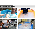 Refroidisseur d''eau pour bain de glace pour la récupération des athlètes, soulagement de la douleur et relaxation musculaire