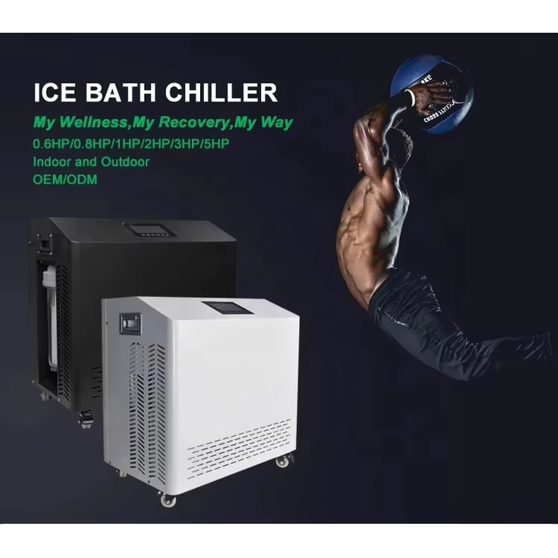 Refroidisseur d''eau pour bain de glace pour la récupération des athlètes, soulagement de la douleur et relaxation musculaire